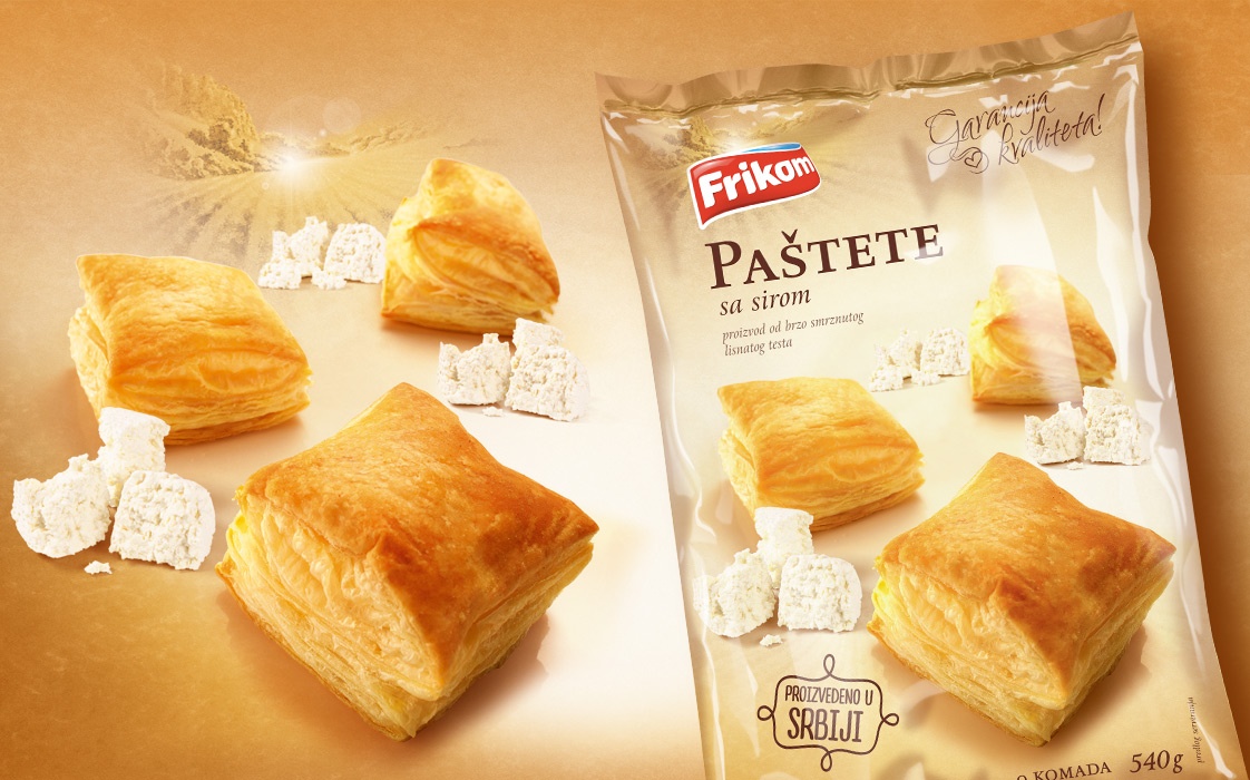 Pastete Sa Sirom Slano Tijesto Tijesto Proizvodi Ledo