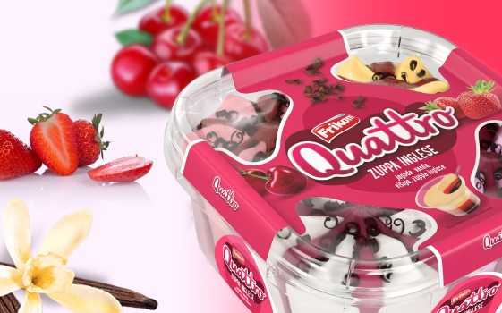 Quattro Zuppa Quattro Sladoledi Proizvodi Ledo